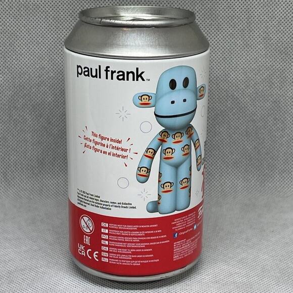 Funko Soda 2022 Paul Frank Sock Monkey Pog & Vinyl Figures - Picture 4 of 7